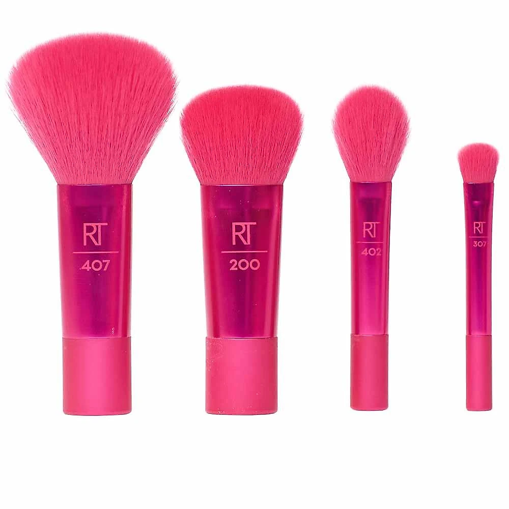 Kit mini pincéis real techniques + Época cosméticos - essentials brush