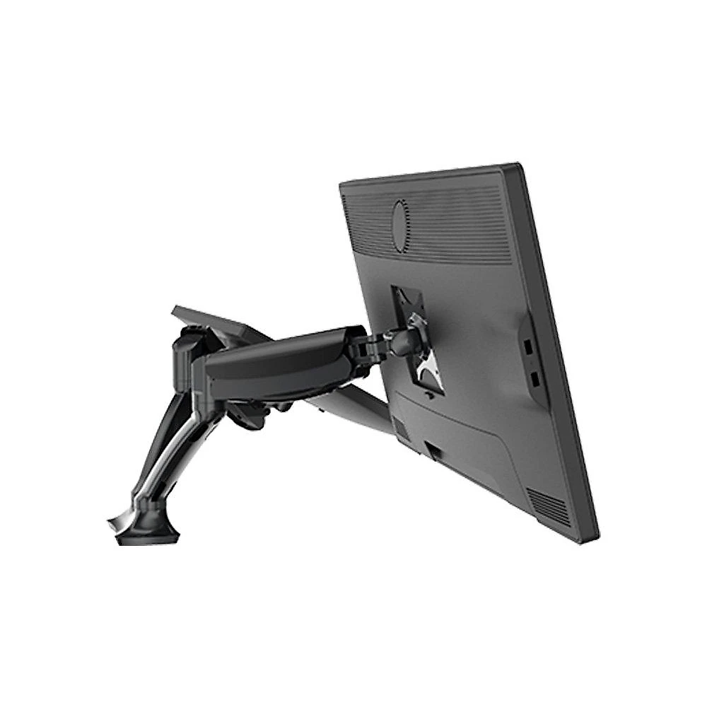 Suporte de Mesa Articulado para 2 Monitores de 10"" a 27"" FlexiSpot F7D, Ajustes com Pistão a Gás, VESA, Preto - F7DB