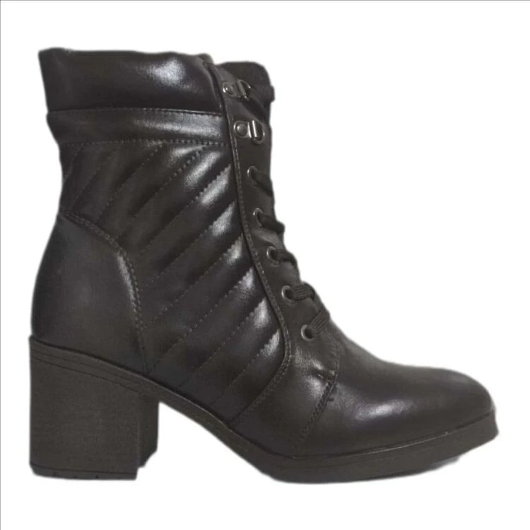 Bota Cano Curto Mooncity Feminino - Marrom - MARROM