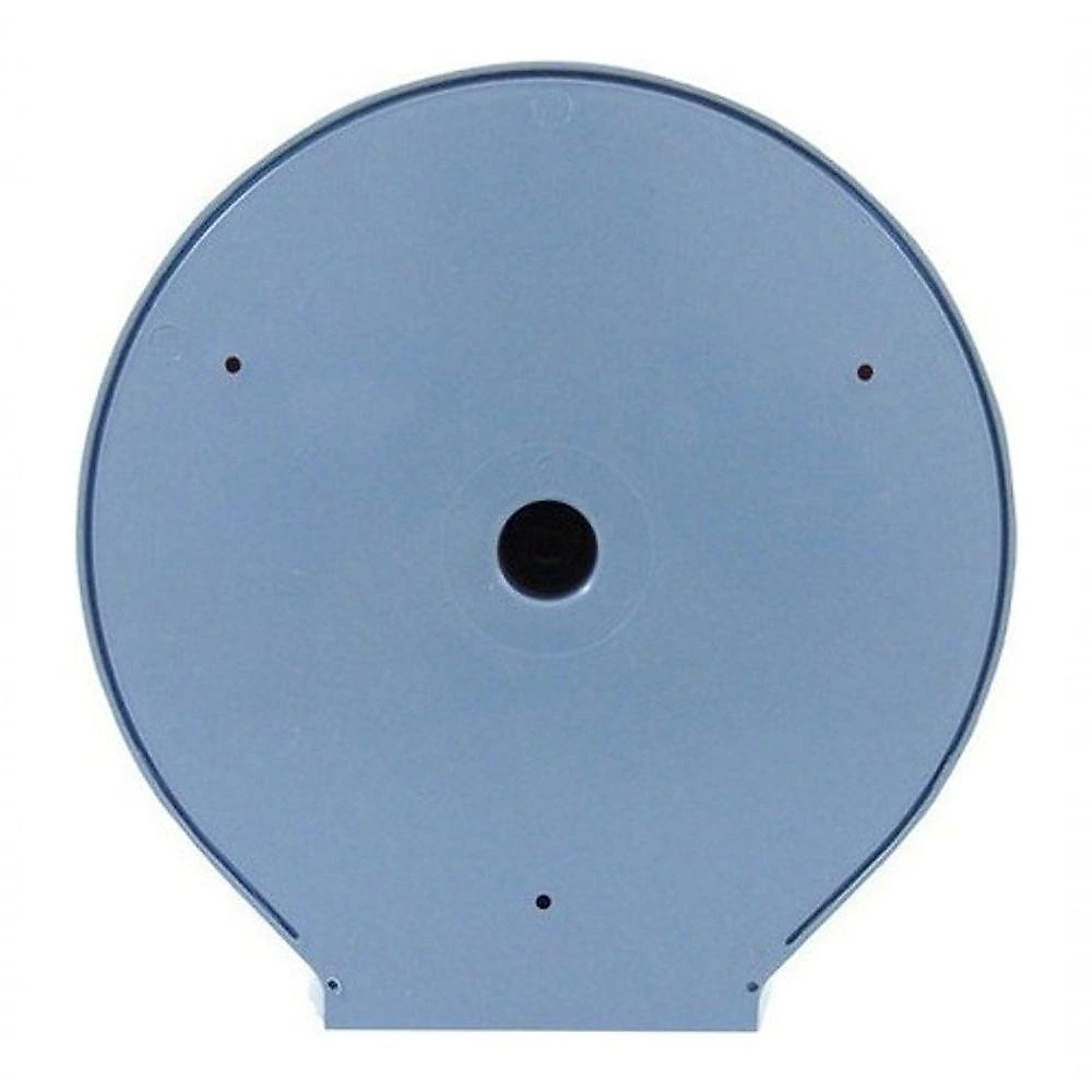 Kit 2 Suportes para Papel Higiênico Rolo N9 para Rolos de 300 a 400M com Visor Branco, Cinza