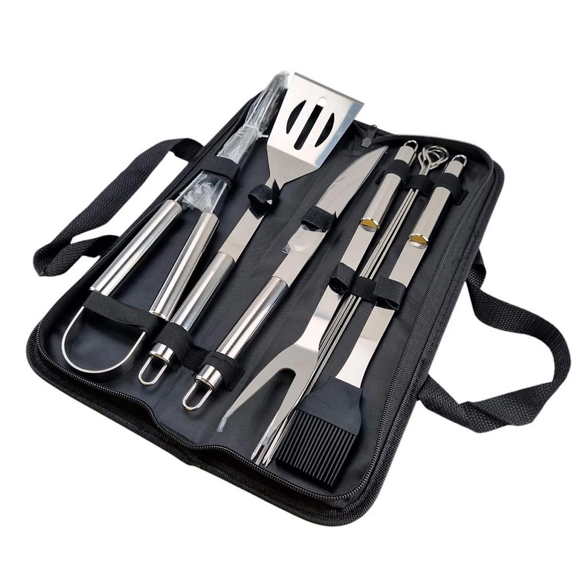 Kit Churrasco Profissional Inox Ideal Para Presentear