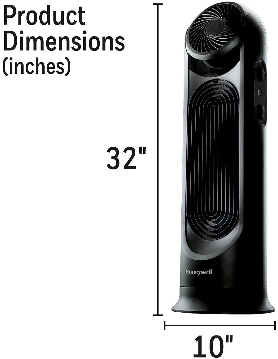 Ventilador Honeywell TurboForce Torre preto