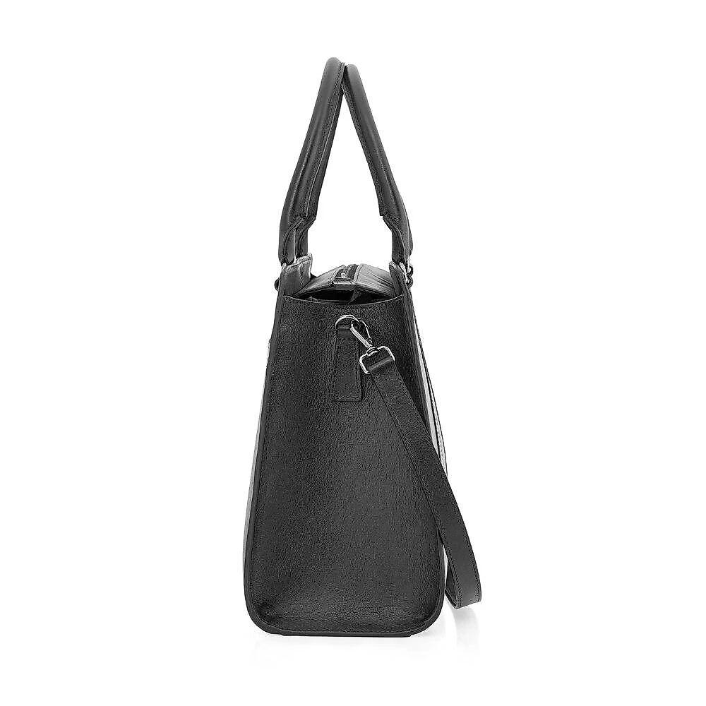 Bolsa de Couro Preto para MacBook, Olivia, Originais iPlace