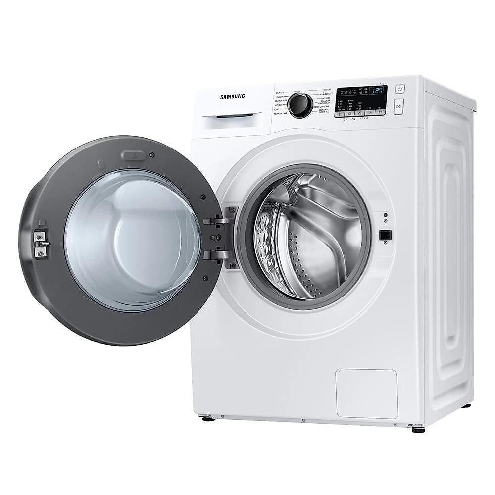 Lavadora de roupas samsung ww11t4040befaz com diamond drum e vapor de higiene branca - 11kg 110