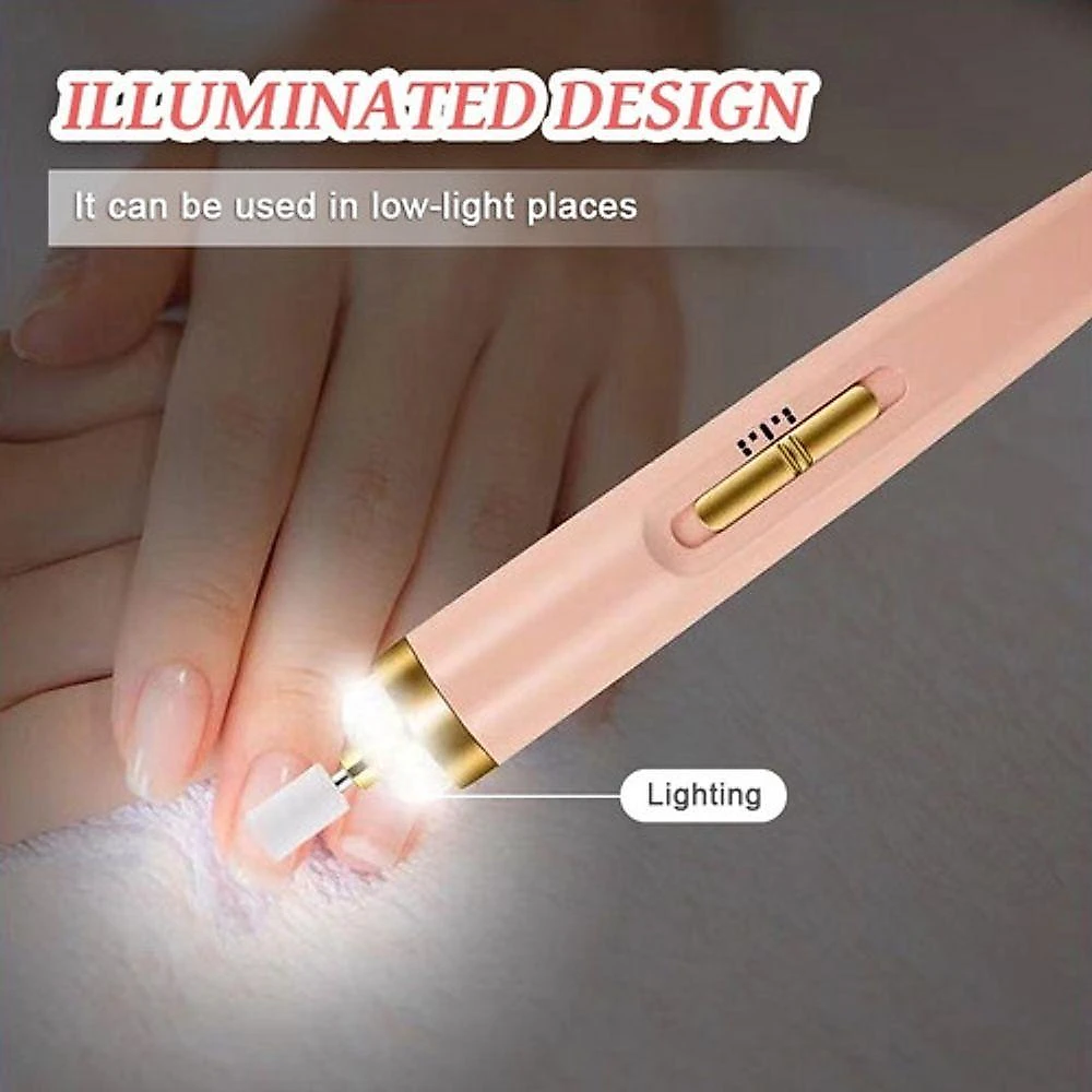 Kit Lixadeira De Unhas Portátil 5 Em 1 - Manicure E Cutícula Com Facilidade