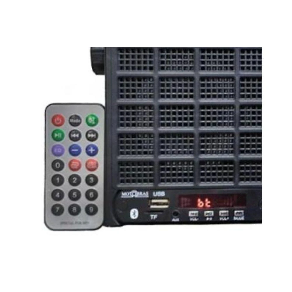 Rádio Portátil Motobras Rm-pu32ac 7 Faixas Preto
