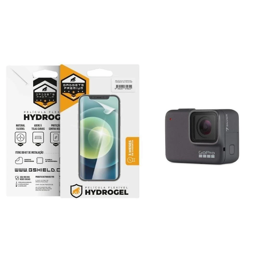 Película Hydrogel Para Gopro Hero 7 Silver 4K - Gshield