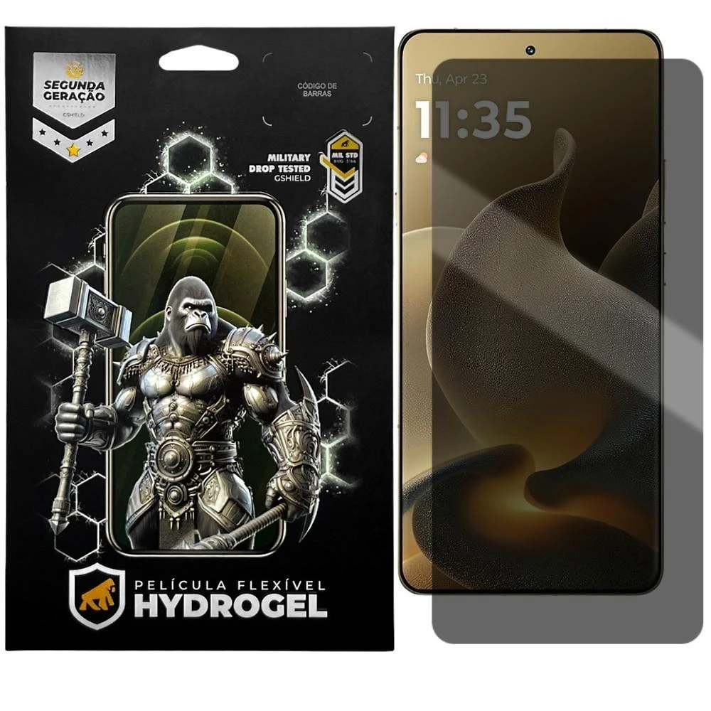 Película de Proteção Gshield para Motorola Signature 5g com Privacidade Hydrogel Transparente 1