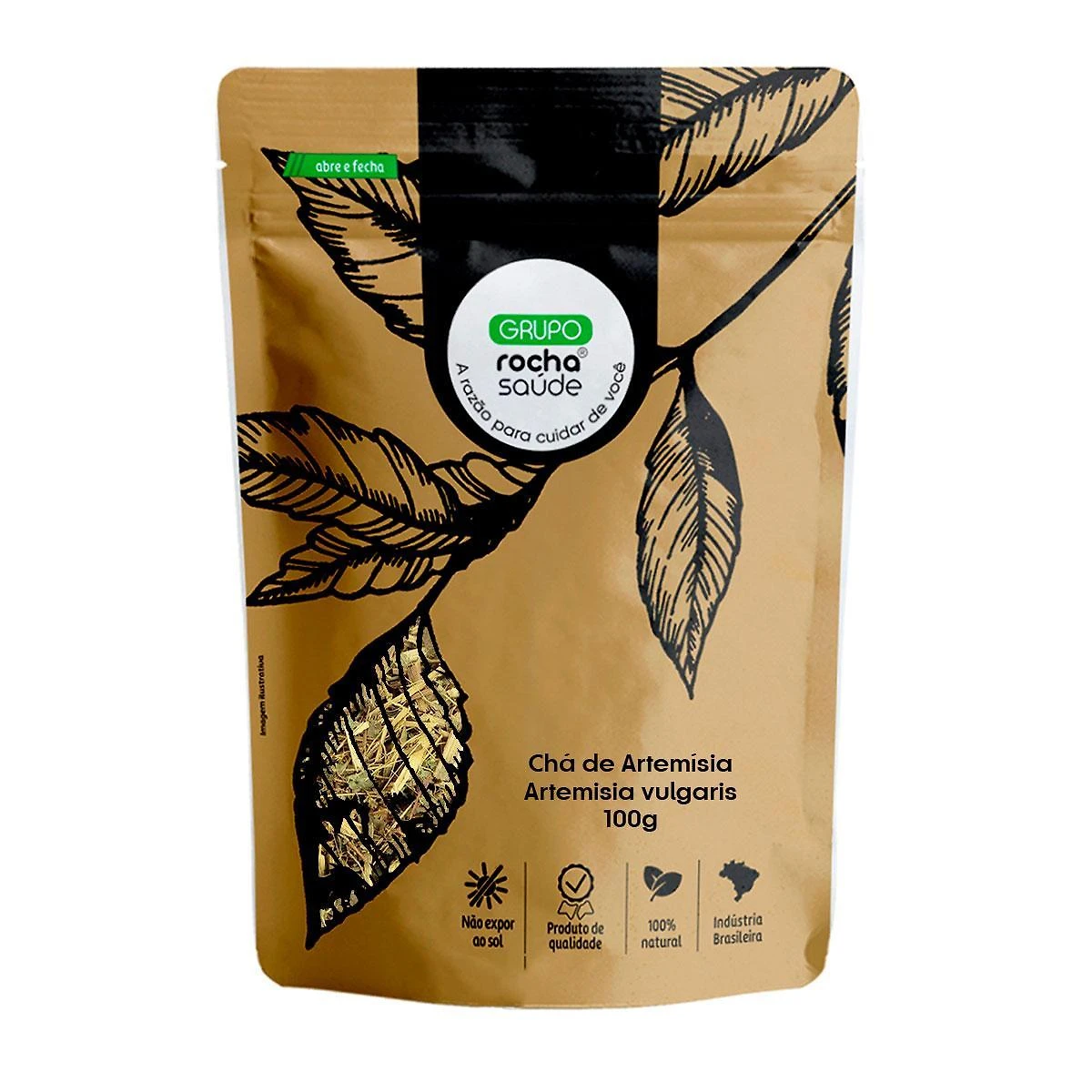Miniatura Chá De Artemísia - Livre De Agrotóxicos - 100G