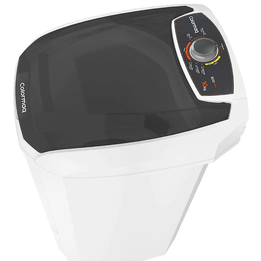 Tanquinho de roupas colormaq lcs10m semiautomática branca - 10kg 110