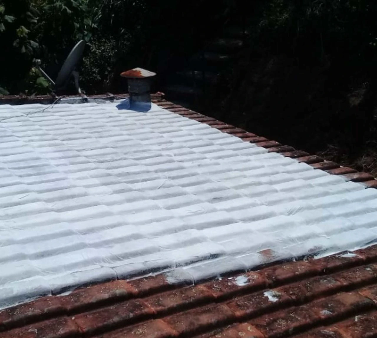 Manta Bidim Vp50 30M² Impermeabilização  Telhado Laje Telha Poliéster - 30m² - Branco - Manta térmica para telhado - Impermeabilizante - Retangular - Sem gênero - 100cm - Algodão - Vp50