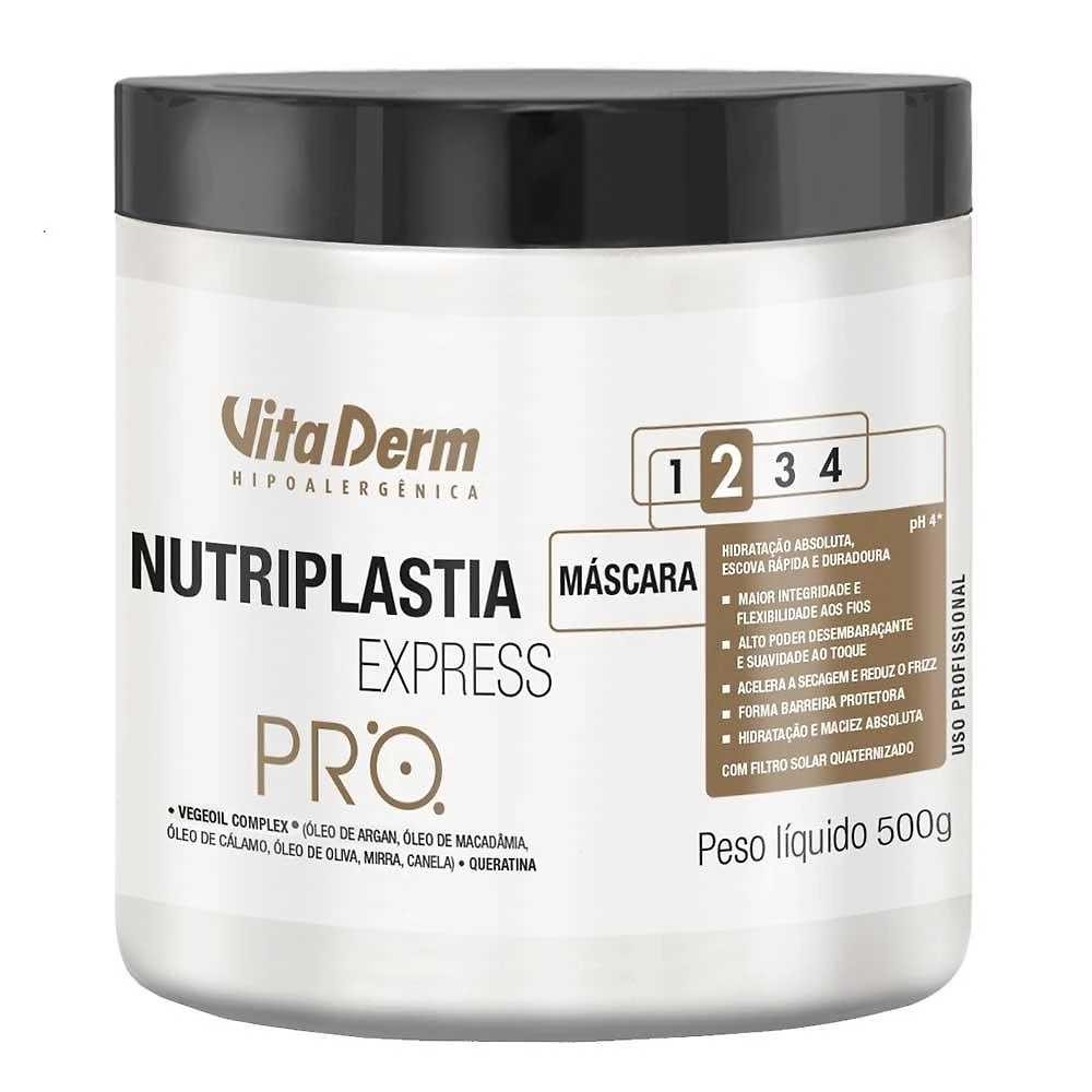 Vita derm nutriplastia express máscara