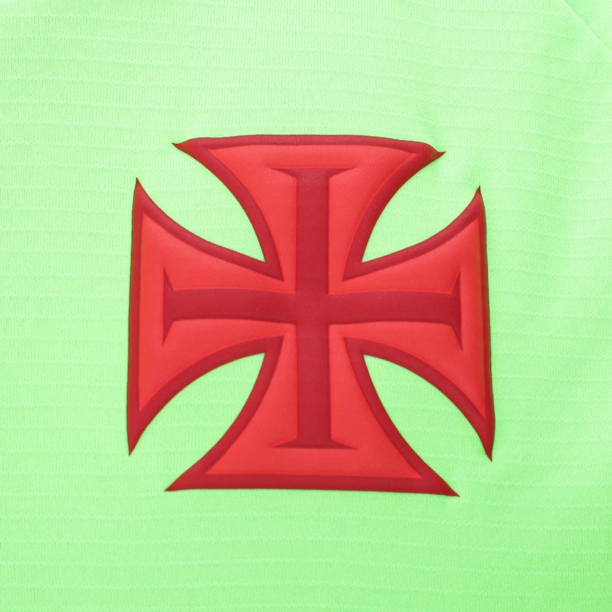 Miniatura Camisa Vasco Kappa Supporter Details Masculina Verde Limão - EGG