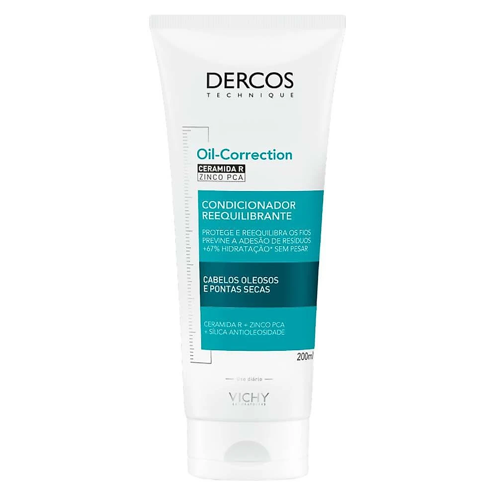 Vichy dercos oil-correction condicionador reequilibrante 200ml