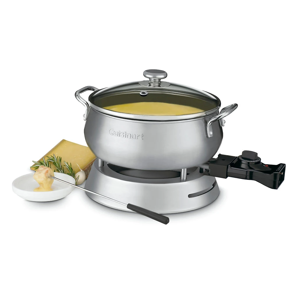 Panela para Fondue em Aço Escovado 127V Cuisinart