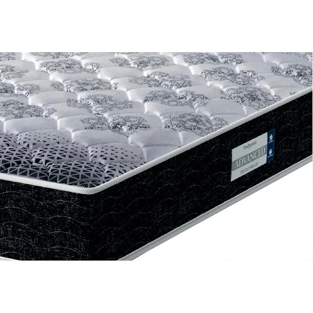 Cama Box Solteiro: Colchão Ortopédico Probel D33/Ep Anatômico Tech1500 Plus + Base Clean(88X188)
