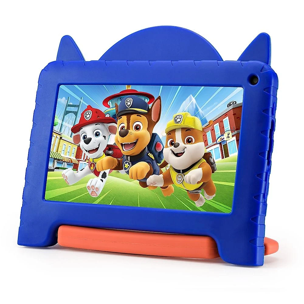 Tablet patrulha canina chase com controle parental 4gb ram + 64gb + tela 7 pol + case + wi-fi + android 13 + quad core multi - nb421out [reembalado] multicolor