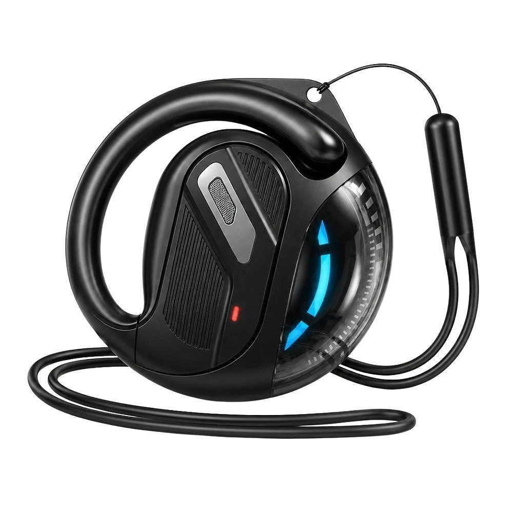 Fone de Ouvido Bluetooth MDM Premium com Pingente à Prova D'água Preto