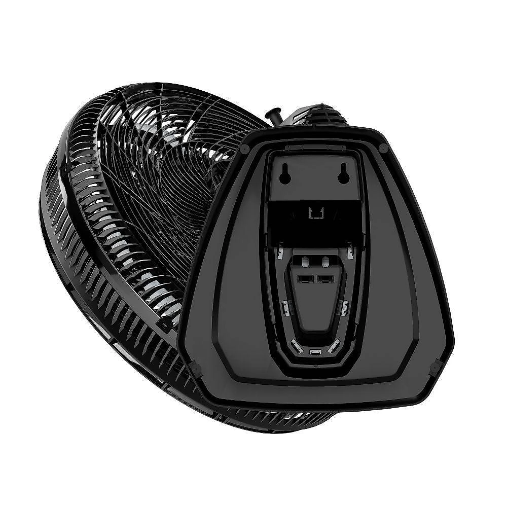 Ventilador wap mesa e parede flow turbo preto 220v 50cm 8 pás fw009219