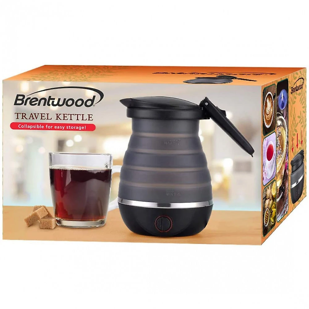 Brentwood KT1508BK Chaleira Elétrica 08L 1200W110V Preto