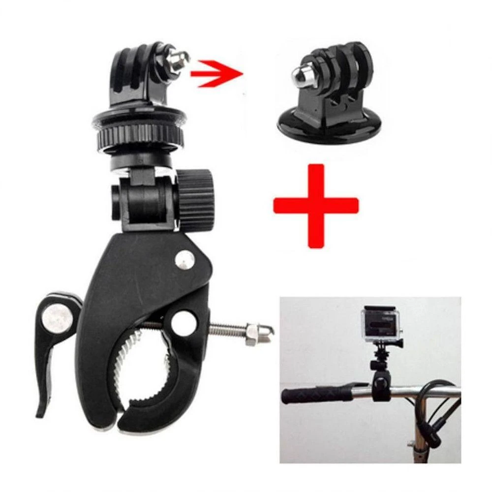 Suporte de Guidão/Cilindro de Bike/Moto para GoPro e Similares