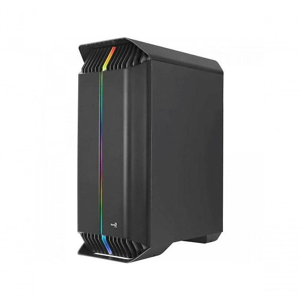 Gabinete Gamer Aerocool Gladiator Preto Rgb Lateral Vidro