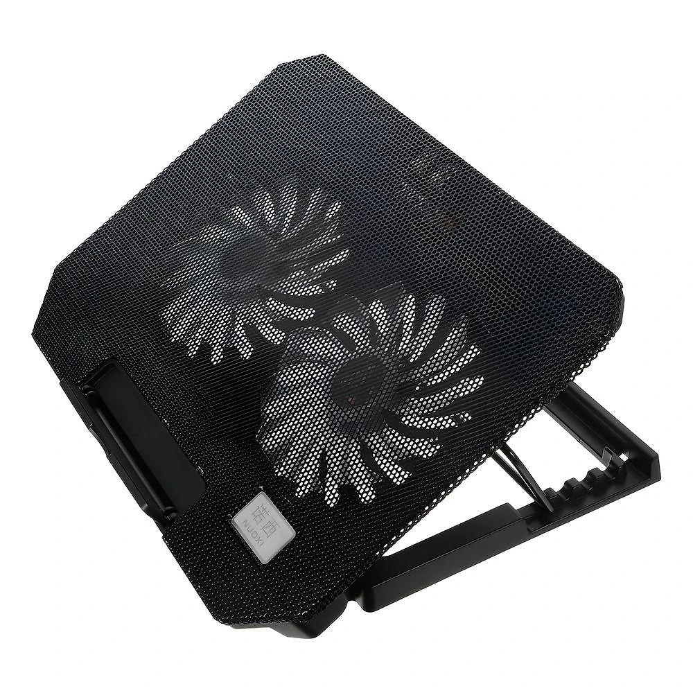 Base Suporte Resfriador Notebook 2 Coolers Led Informática - Com Ventoinhas E Ajuste Ergonômico