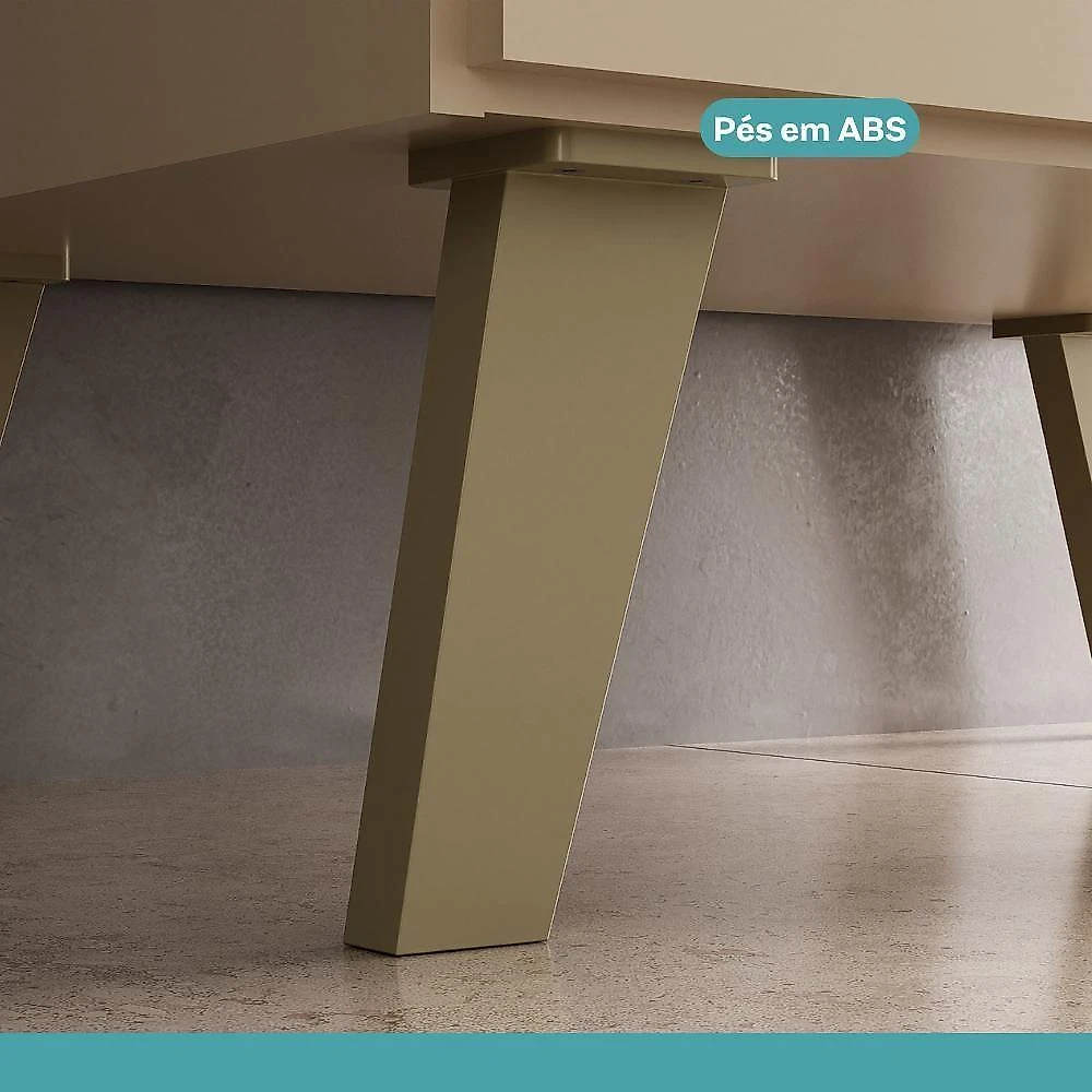 Cozinha Completa Atlanta Dean 12 Portas 3 Gavetas MDP 240CM Amêndoa