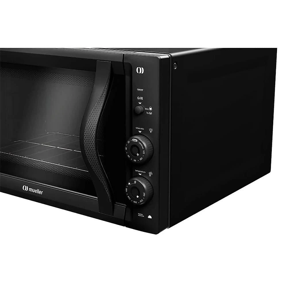 Forno Elétrico de Bancada Mueller 50L MFB50F Preto 110V