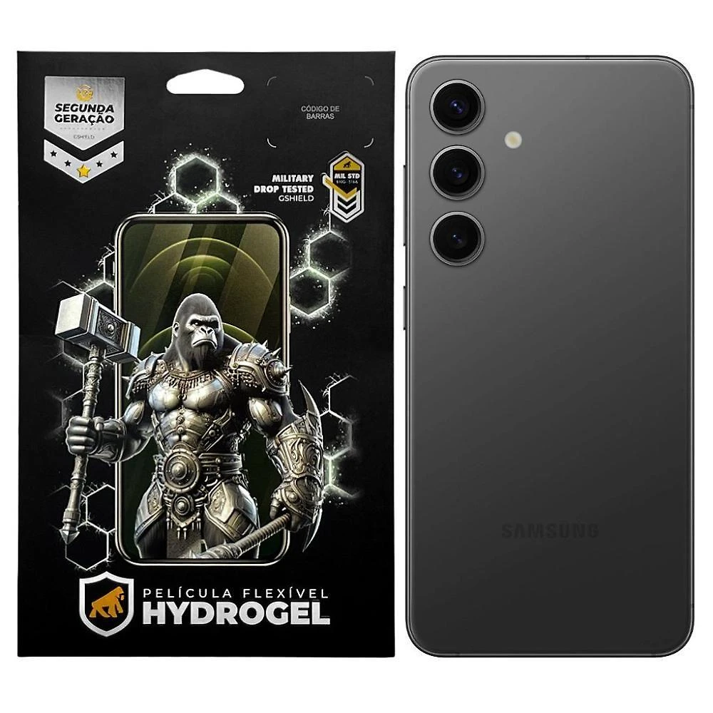 Película Para Samsung Galaxy S24 Fe 5g - Traseira Hydrogel Hd - Gshield