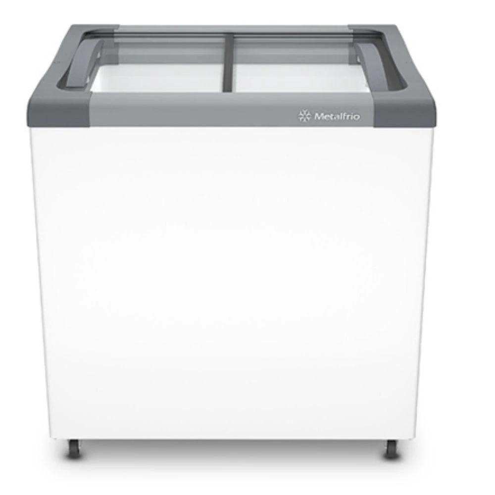 Freezer Horizontal para Sorvetes e Congelados Metalfrio NF20 Automático 185L Branco 220V