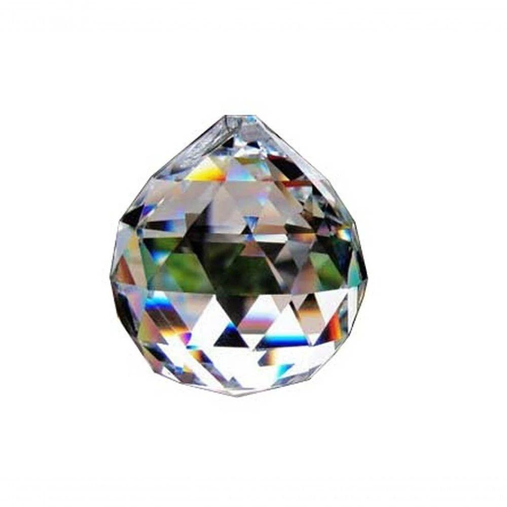 Kit 20 Bolas Cristal Translucido 4 Cm