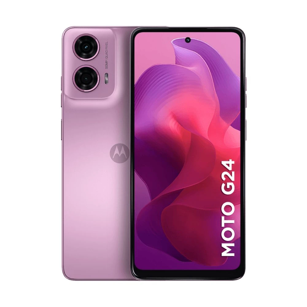 Usado: Motorola Moto G24 256GB Rosa Muito Bom - Trocafone