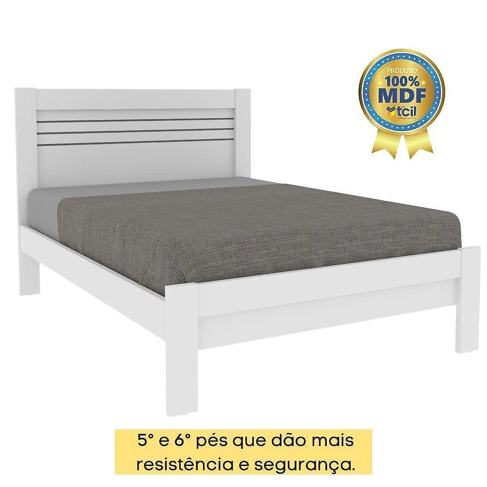 Cama Casal Safira Tcil Neve