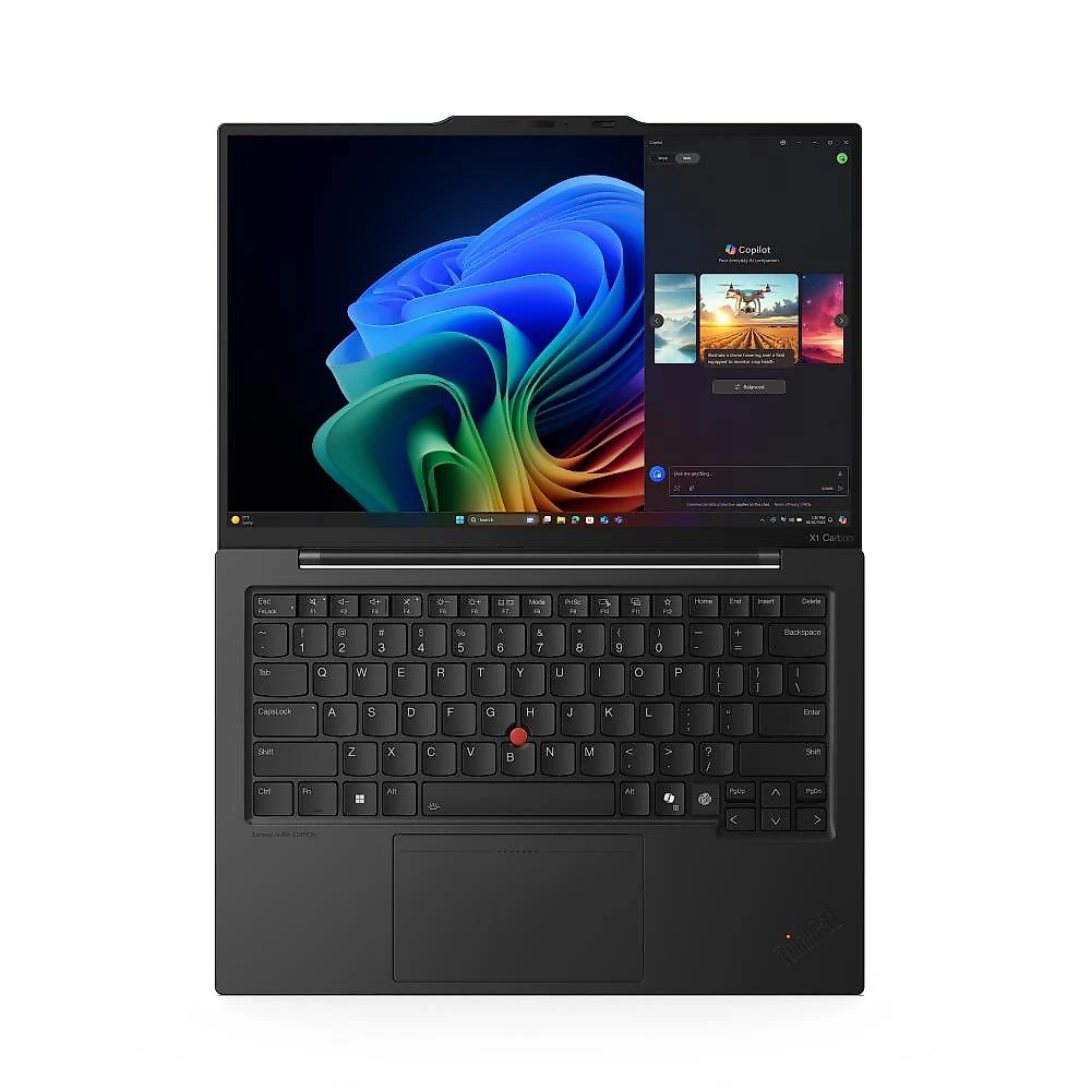 Notebook Lenovo X1 Carbon G13 Intel Core Ultra 7 268V vPro 32GB 1TB SSD Windows 11 Pro 14" - 21NT000HBR Preto