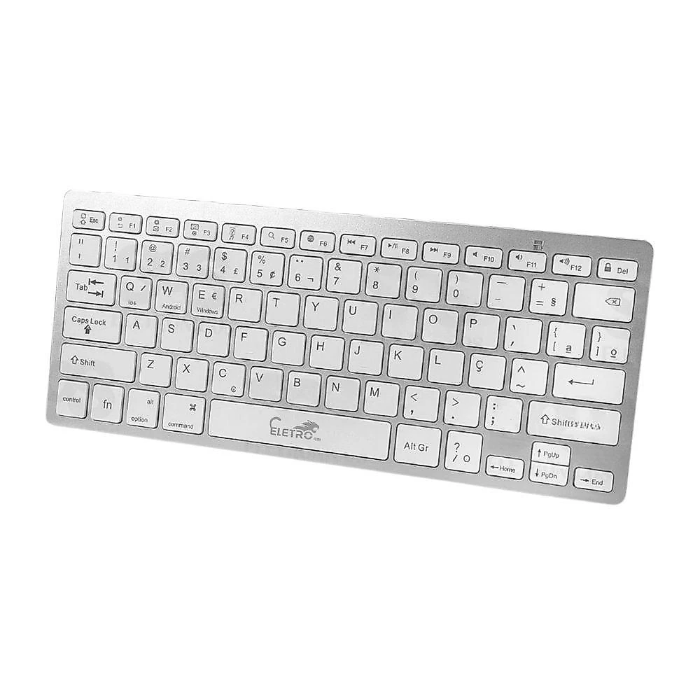 Teclado Portátil Bluetooth Sem Fio