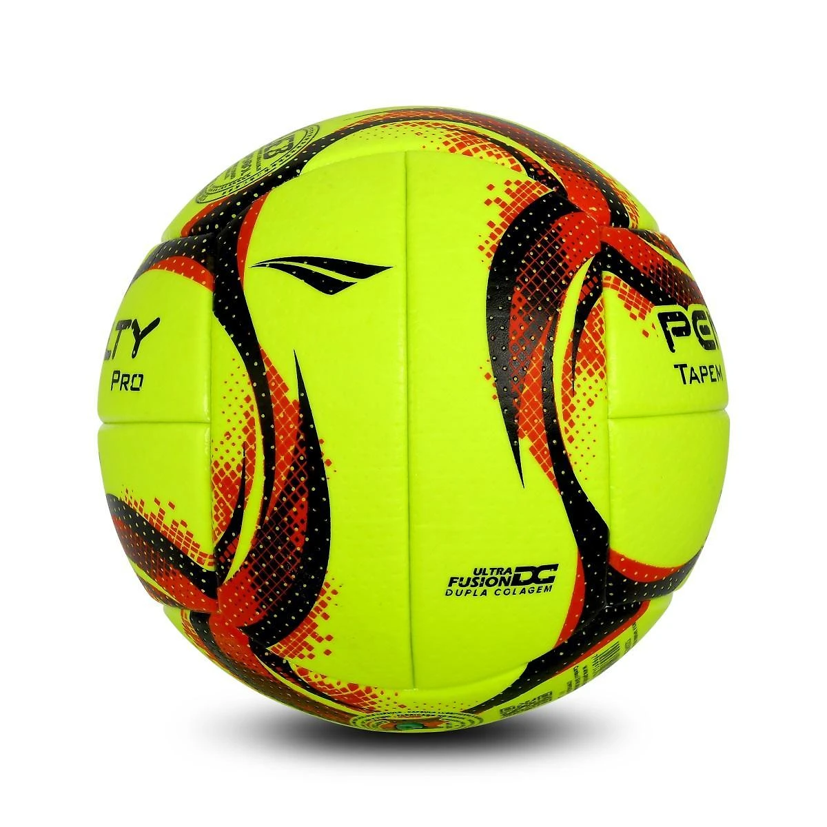 Miniatura Bola De Tapembol Penalty Pro Amarelo/Vermelho/Preto