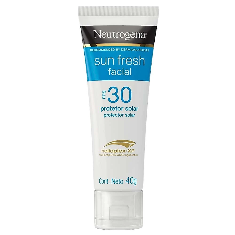 Protetor solar facial neutrogena sun fresh fps 30 40g