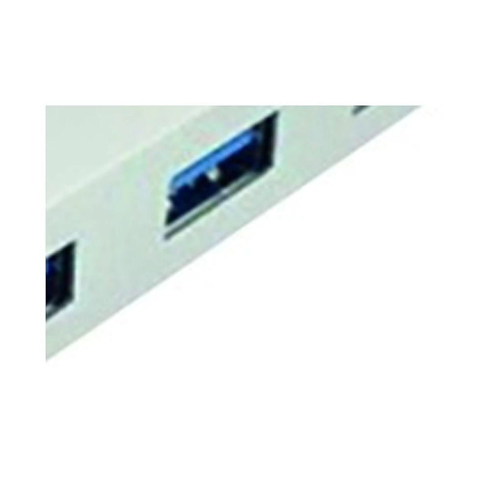 Cabo Adaptador USB C Macho 3 USB 3.0 e RJ45 Rede Branco NWT