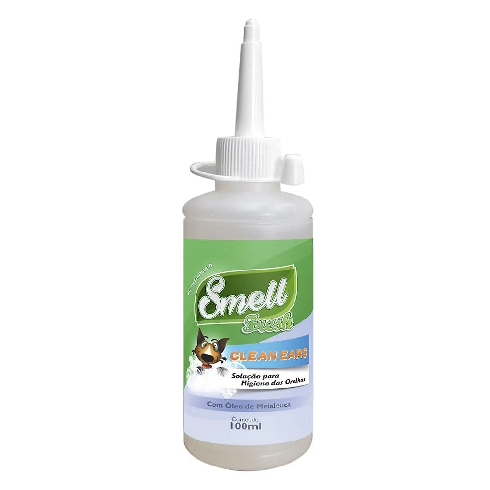 Solução Higiene das Orelhas VetSense Smell Fresh Clean Ears para Cães e Gatos -100 mL