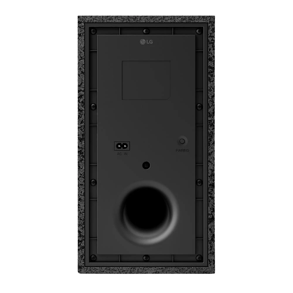 Home Theater Soundbar LG com alto-falantes traseiros e Dolby Atmos com configuração de canais 5.1.1 S70TR Bivolt