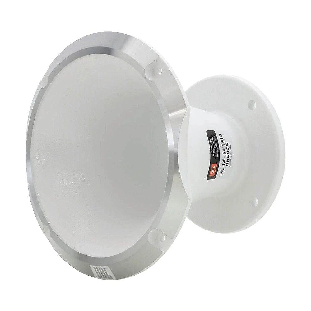 Corneta para Som Automotivo JBL HL14-50 Trio Alumínio para Drivers de 2 Polegadas Branco