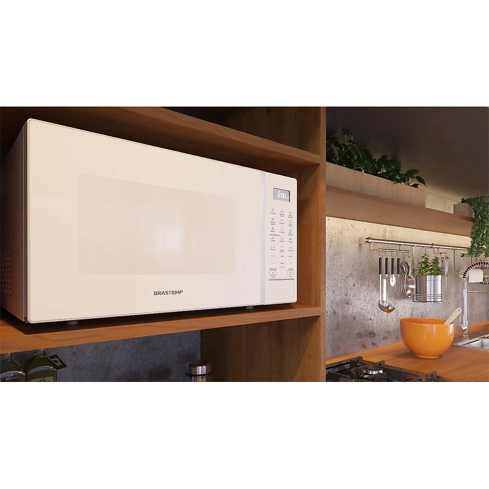 Micro-ondas Brastemp BMS46AB, 32 Litros, Branco  110 Volts