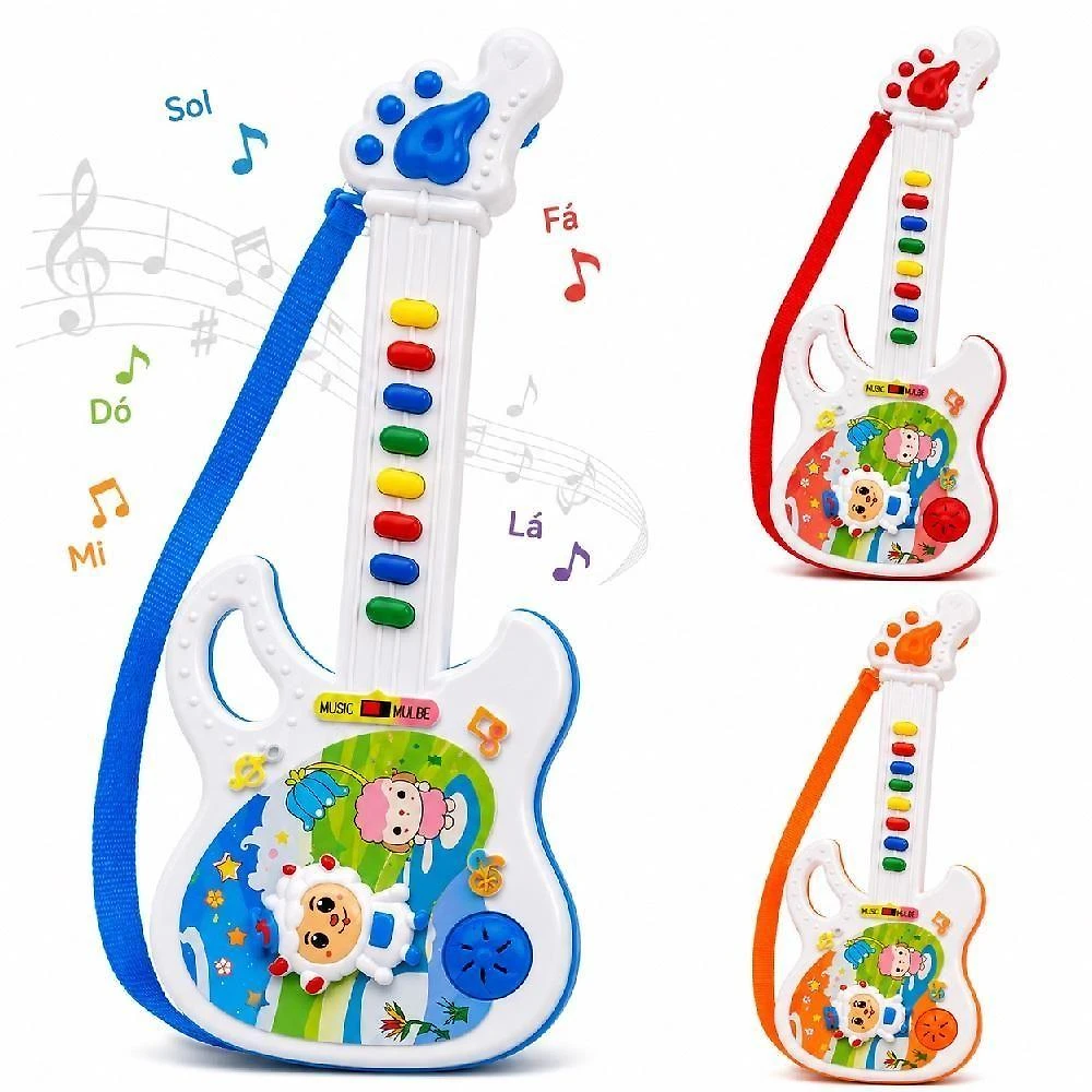 Guitarra Musical Infantil Show de Talentos com Som e Luz Yeet
