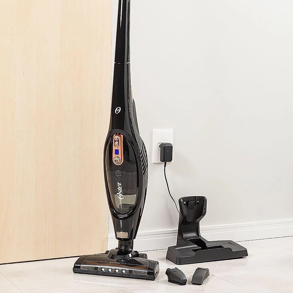 Aspirador De Pó Vertical Sem Fio Oster Duo Clean 2 Em 1 Bateria Bivolt