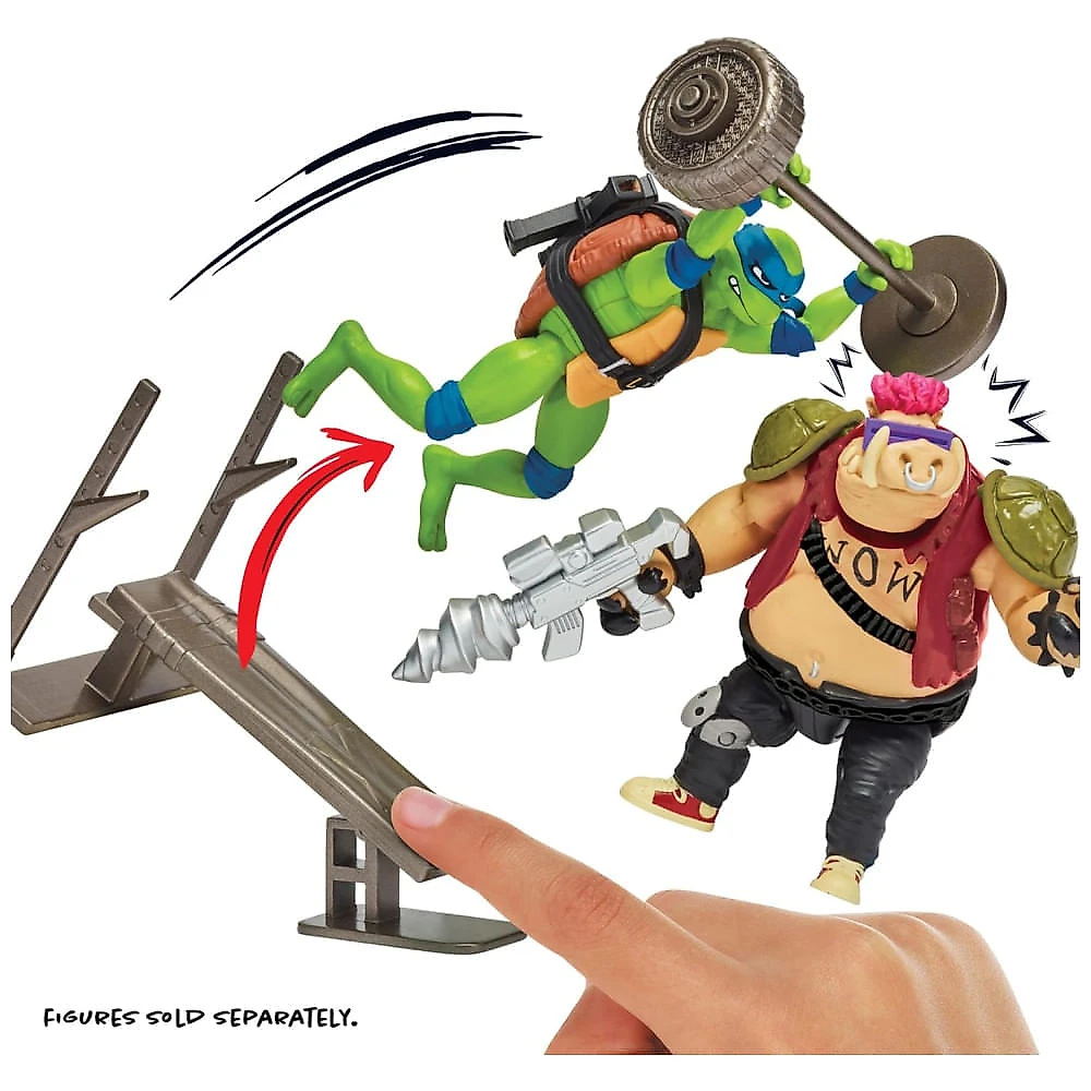 Conjunto de Brincar As Tartarugas Ninja: Covil no Esgoto - Mutant Mayhem da Playmates Toys 110v