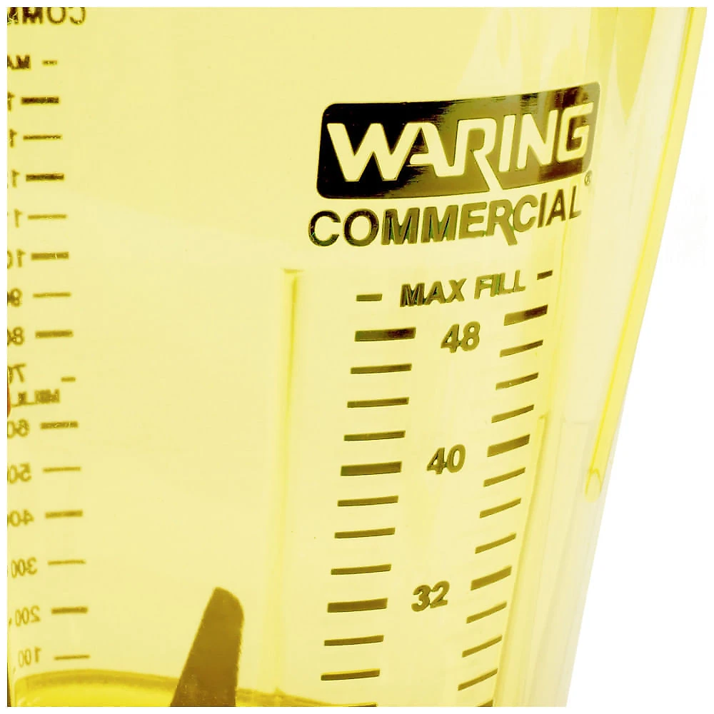 Waring The Raptor Jarra para Liquidificador Comercial 1,4L Amarela em Copoliéster Durável