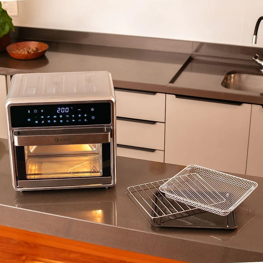 Fritadeira air fryer forno 15l gallant digital gfe15 super compact 220v