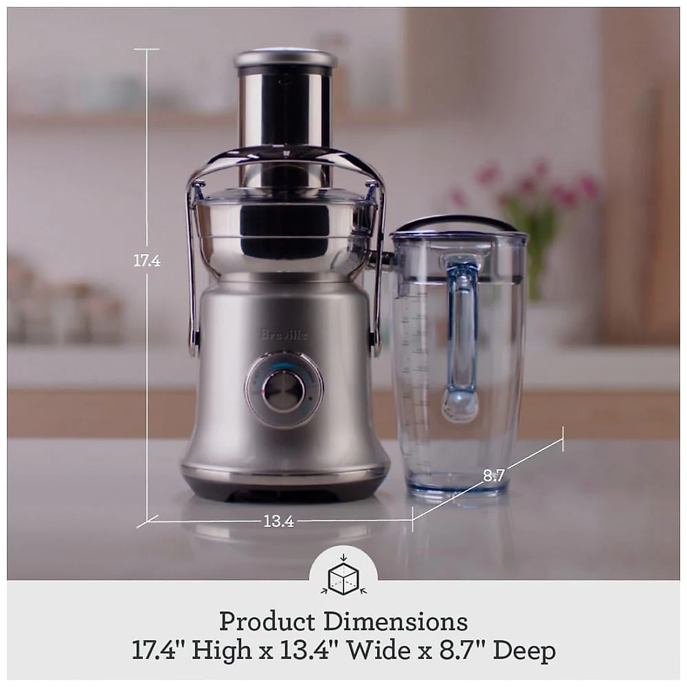 Centrífuga de Frutas com Tecnologia de Extração Fria, 110V 1000W, Breville, Azul