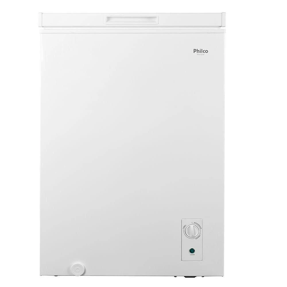 Freezer Horizontal Philco PFH105B 99 Litros 1 Porta 2 Em 1 Branco 220V